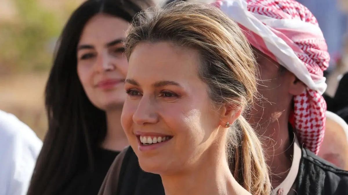 Asma Al Assad smiling