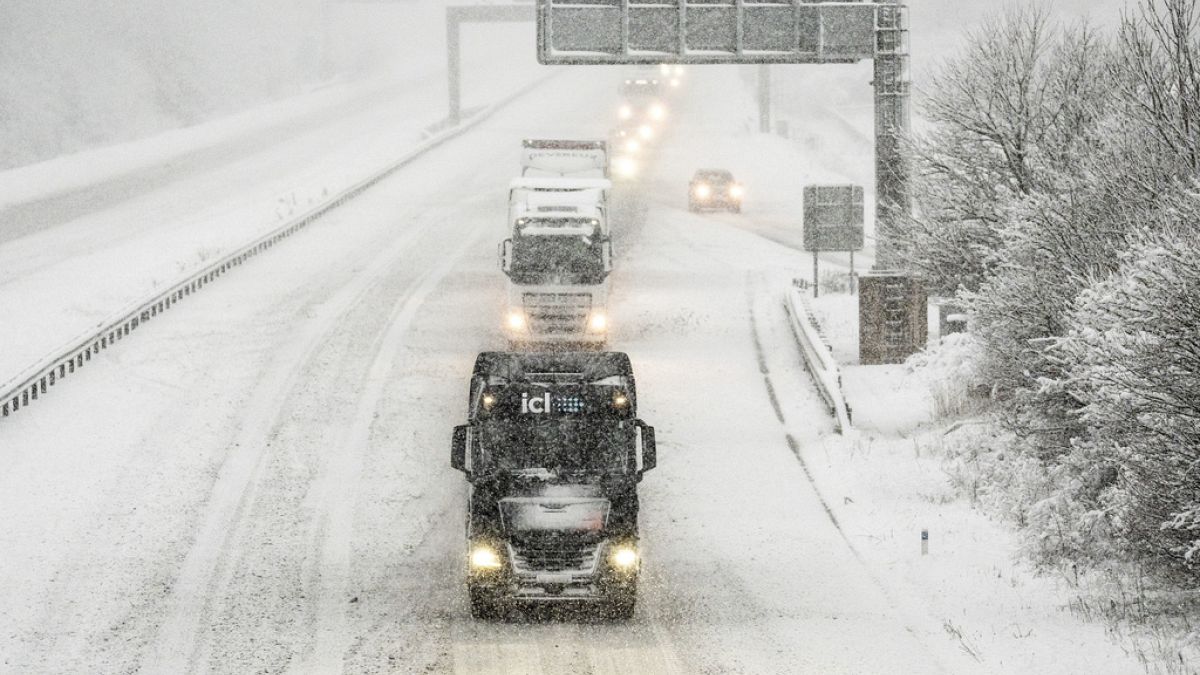 Several flights cancelled across Germany after heavy rain and snowfall