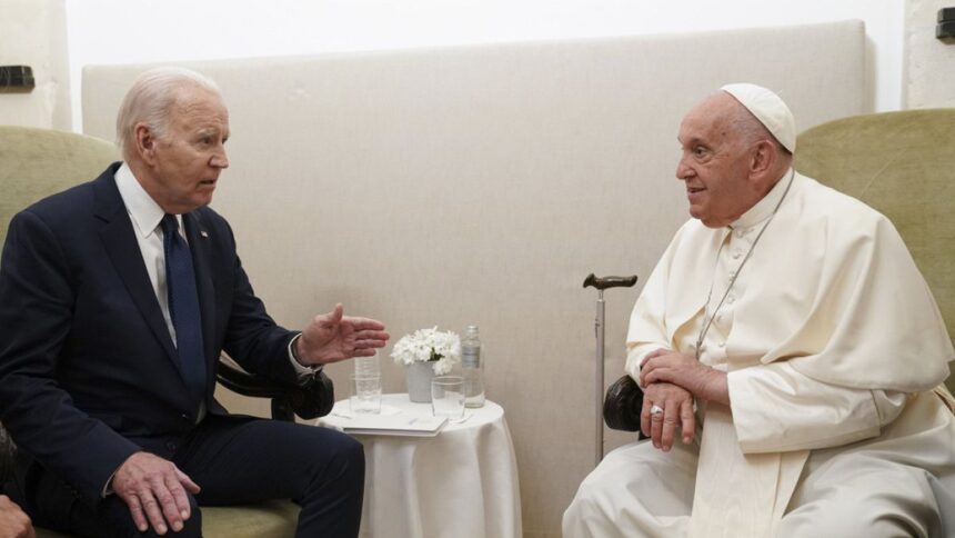 Biden honours Pope Francis with the Presidential Medal of Freedom