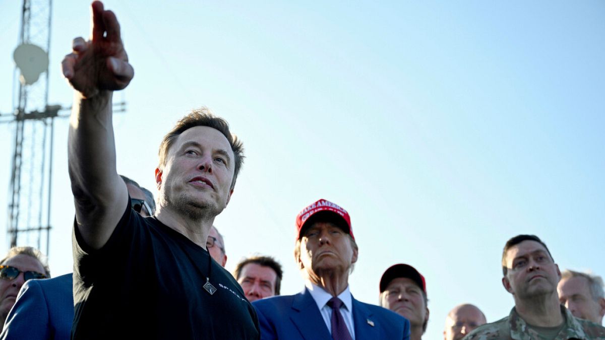 Elon Musk sparks furore over support for UK far right’s Tommy Robinson