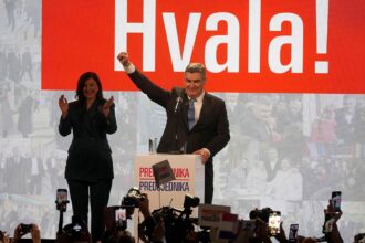 Croatia’s President Zoran Milanović re-elected by a landslide