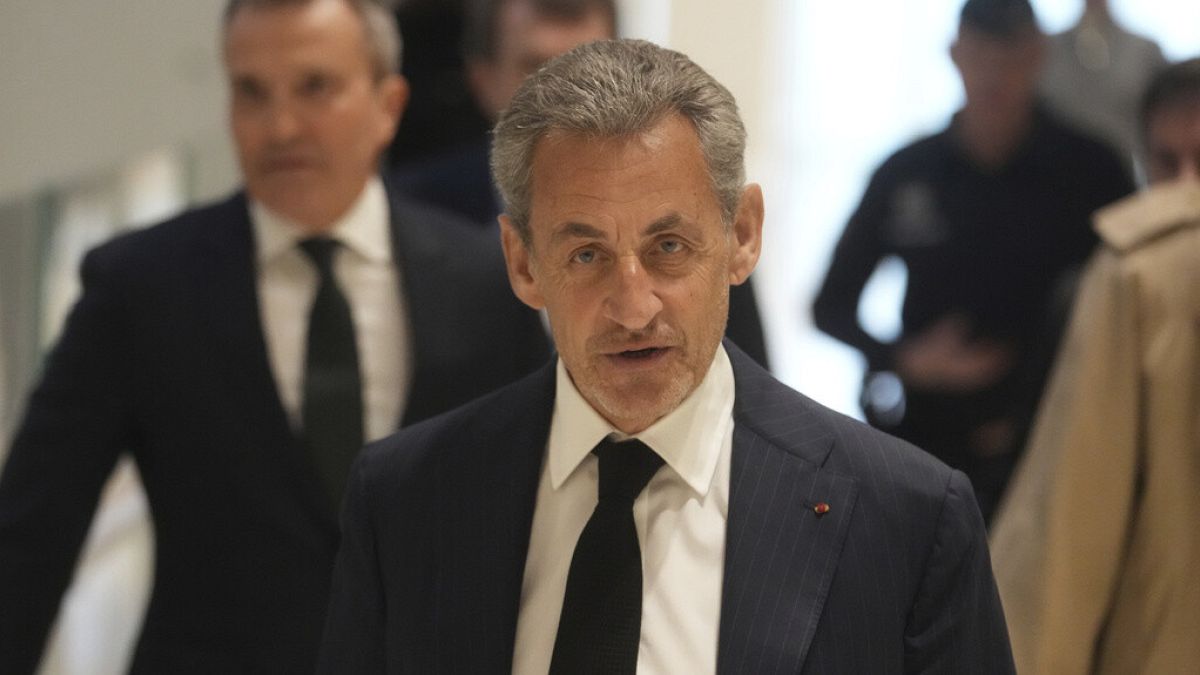 France’s Sarkozy tells trial he received no campaign funds from Libya