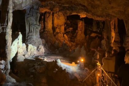 Turkey’s Ballıca Cave captivates visitors with its stalactites and sta