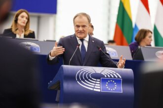 Tusk calls for an ‘armed’ Europe and rails against the Green Deal