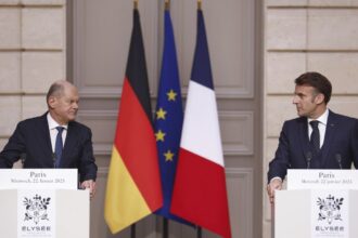 Macron and Scholz call for a united Europe amid Trump’s tariff threats