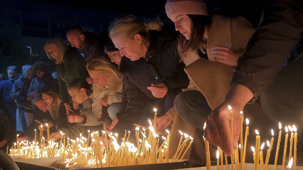 Thousands attend vigil in Montenegro for victims of shooting rampage