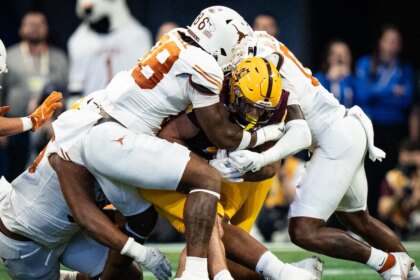 Texas survives double OT scare from Arizona State in college football playoff thriller