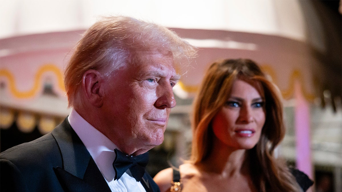 President-elect Donald Trump with wife Melania