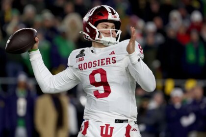 Indiana quarterback Kurtis Rourke believed to have played entire season with torn ACL: report