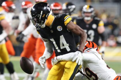 Steelers’ George Pickens argues with fans during loss to Bengals