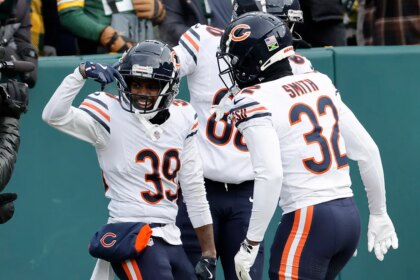 Bears shock Packers with punt return trickery for touchdown