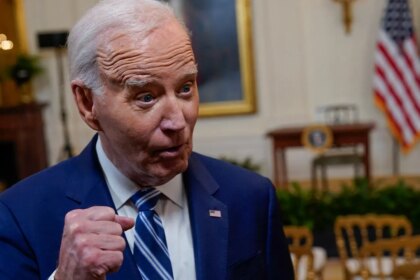 Biden takes departing jab at Trump, says he was a ‘genuine threat to democracy’