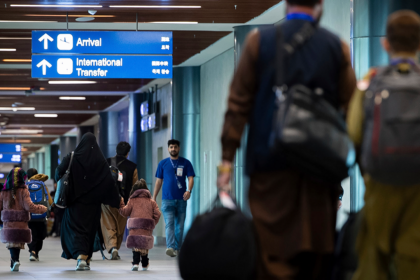 Afghans land in the Philippines for visa processing ahead of resettlement in US