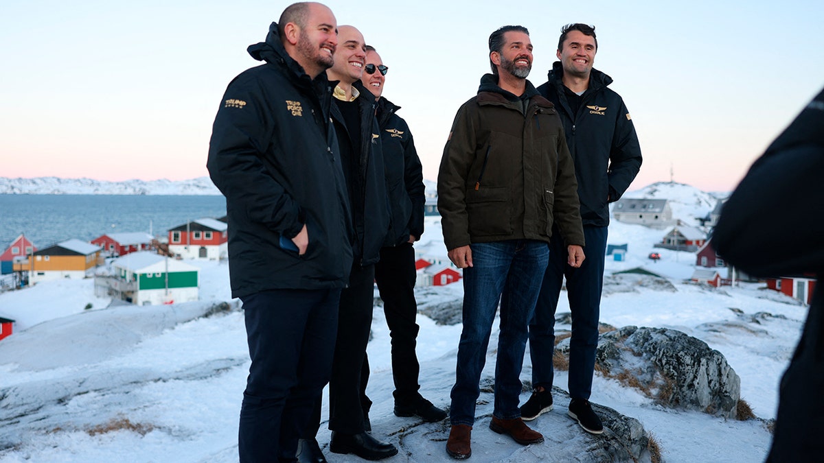 Donald Trump Jr. and others in Greenland