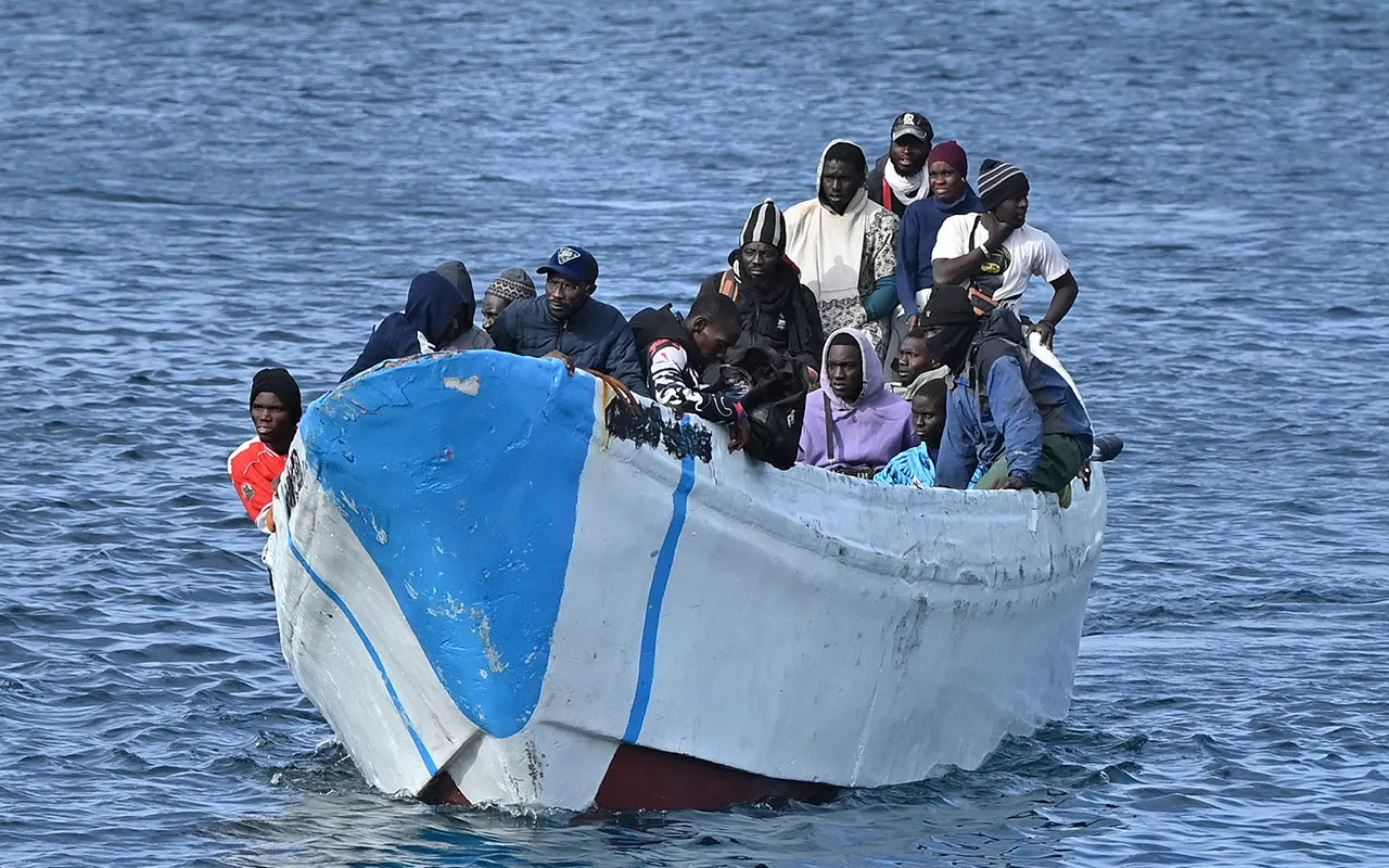 Baby girl born on packed migrant boat heading for Spain’s Canary Islands