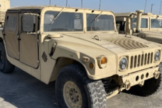 Suspects cut fence at California Army Reserve Center before stealing Humvees, equipment