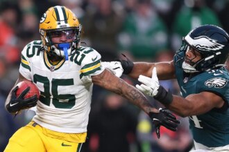 Packers’ Keisean Nixon disputes early fumble in wild-card round game, argues Eagles should have been penalized