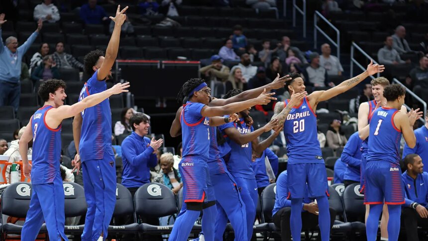 DePaul men’s basketball snaps 39-game regular season Big East losing streak with win over Georgetown