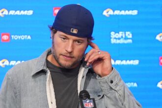 Matthew Stafford’s wife ponders husband’s retirement after Rams fall to Eagles: ‘Guess we will find out’