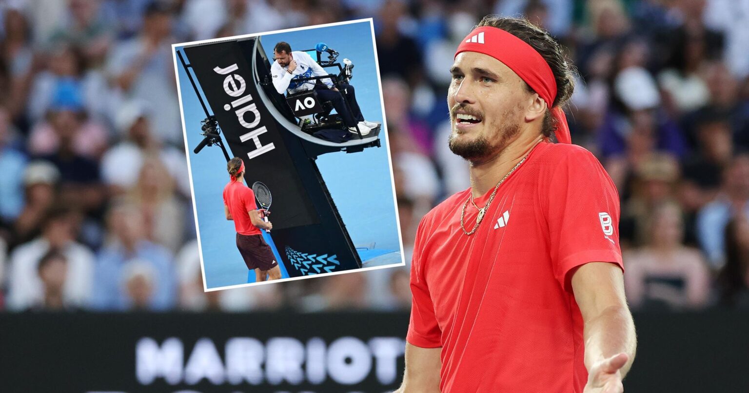 Why ‘upset’ Alexander Zverev was ‘unhappy’ at baffling AWOL equipment during Australian Open final against Jannik Sinner