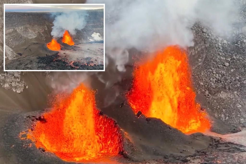 Hawaii’s Kilauea volcano resumes eruption for 5th time since December