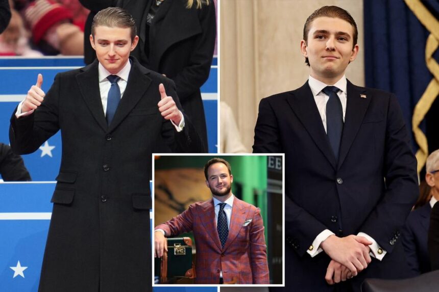 Barron Trump’s tailor reveals what first son, 18, is like behind closed doors: ‘He’s just fascinating’