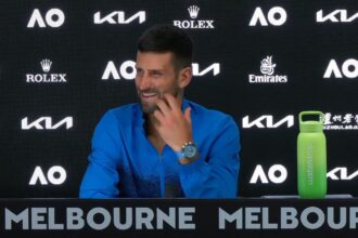 Djokovic clarifies on-court interview incident, eyes 'battle' with Alcaraz in quarters