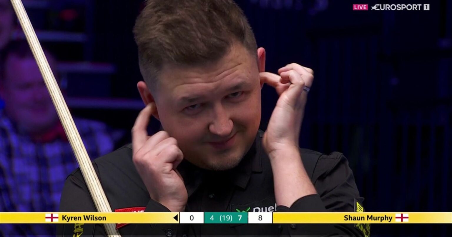 Watch hilarious moment Kyren Wilson pretends to ignore referee’s third-miss warning in 2025 Masters final – Snooker video