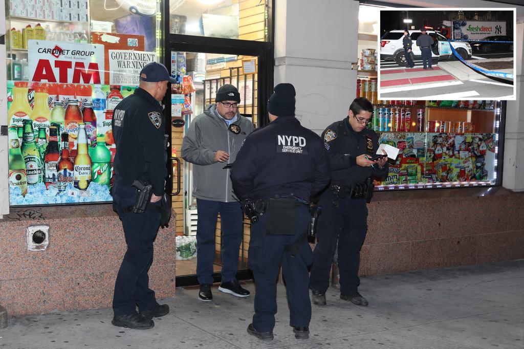 At least 2 teens among 3 wounded in pair of shootings inside NYC delis