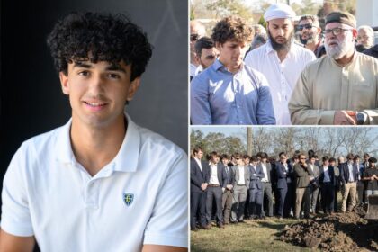 University of Alabama student killed in New Orleans terror attack laid to rest in somber service attended by frat brothers