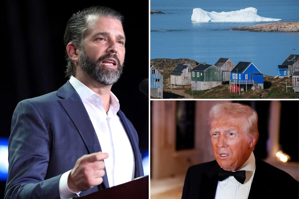 Donald Trump Jr. to visit Greenland as prez-elect threatens to acquire island