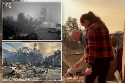 California couple watched Eaton Fire destroy their home on Ring camera: ‘40 years of life gone overnight’