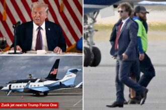 Mark Zuckerberg meets with Trump in Fla., parks private jet next to president-elect’s plane