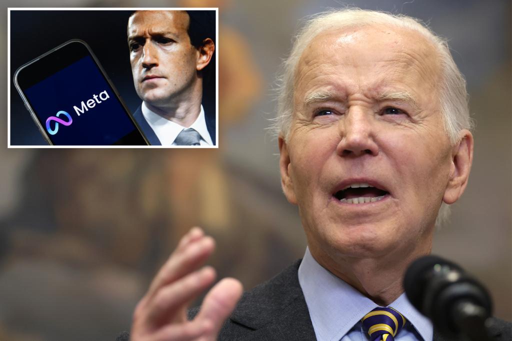 Biden rails against Meta’s fact-checking change, suggests it’s un-American: ‘Really shameful’ 