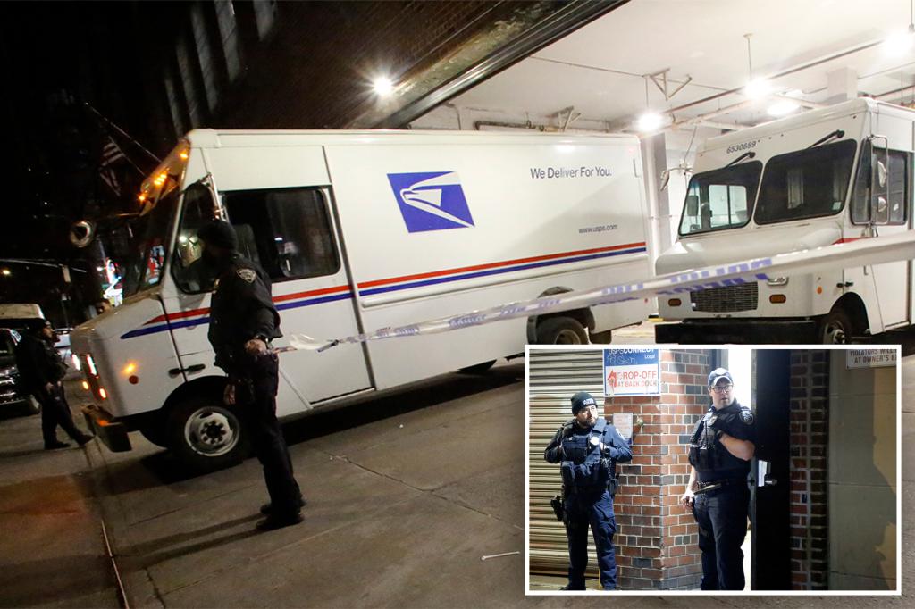 NYC postal worker pistol-whipped by thug attempting to rob post office: cops