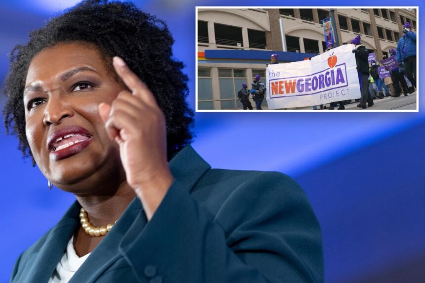 Stacey Abrams’ nonprofit hit with largest fine in state history for illegally using funds to support her 2018 bid for governor