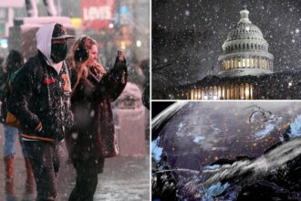 Millions across the US brace for plummeting temperatures and winter storms