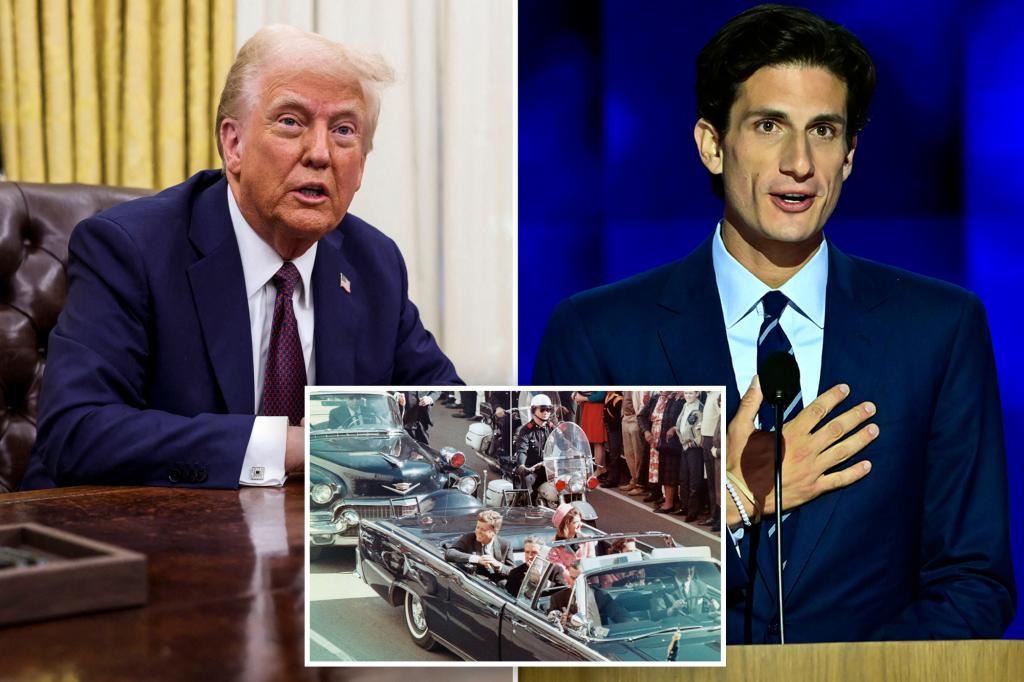 JFK’s grandson Jack Schlossberg reacts to Trump’s order to release assassination files