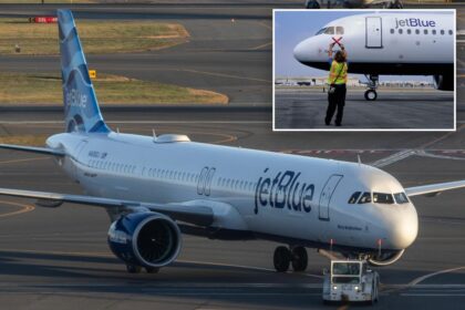 JetBlue passenger detained after opening emergency exit for ‘unknown reasons’