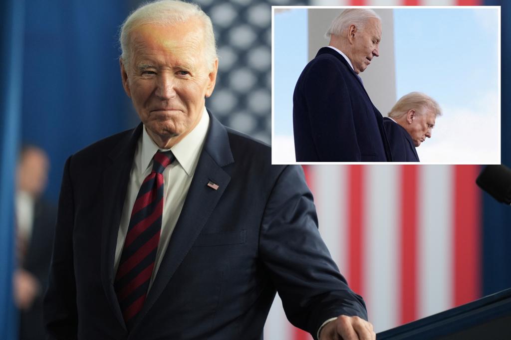 Biden ends term in ‘dark’ mood, still stewing over being replaced on Dem ticket: report