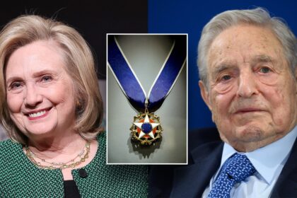 Outrage as Biden set to award Hillary Clinton, George Soros with Presidential Medal of Freedom