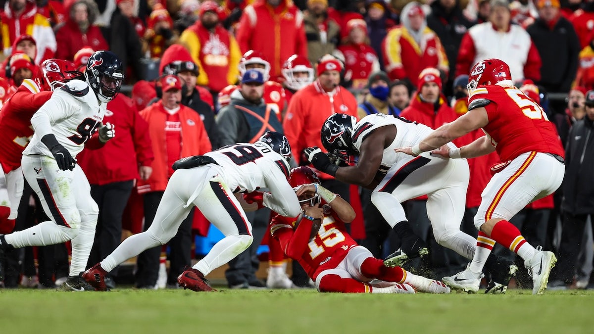 Patrick Mahomes of the Kansas City Chiefs