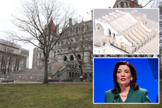 Gov. Hochul takes drastic steps to fix Capitol building stairs as cost doubles to a whopping  M