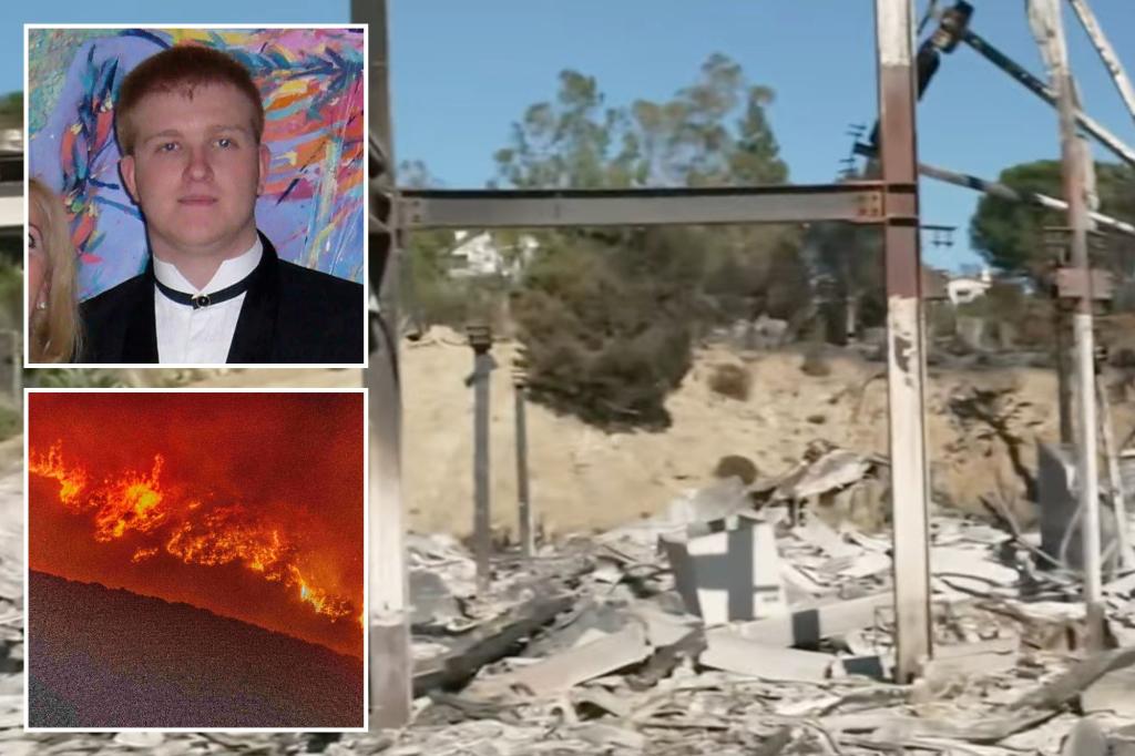 Former Australian child actor Rory Sykes killed in LA wildfires as author mom tried to find help when water ran out