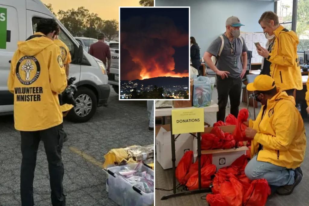 Scientologists accused of invading LA relief centers for staged photo-ops – and leaving with food, supplies meant for wildfire victims: ‘Tone deaf clout grab’