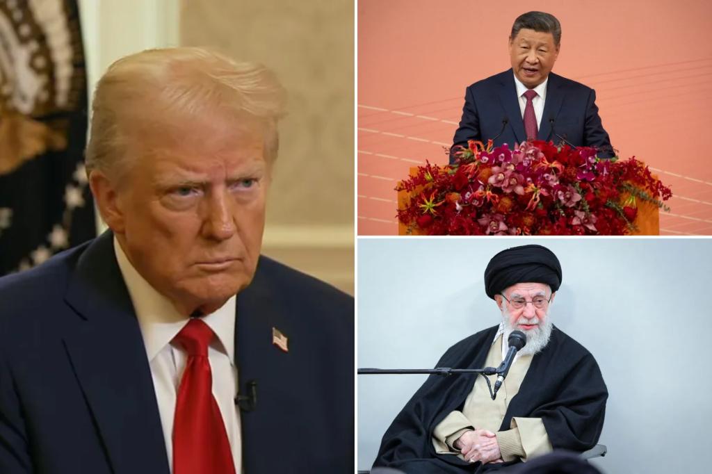 Trump says he can strike deals that would keep China out of Taiwan and make ‘absolutely certain’ Iran doesn’t get nukes