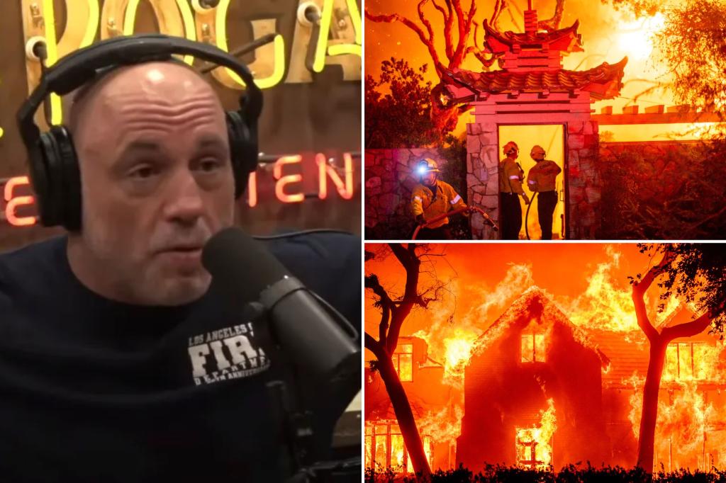 Joe Rogan’s eerie warning of LA wildfires resurfaces as blazes pummel Southern California