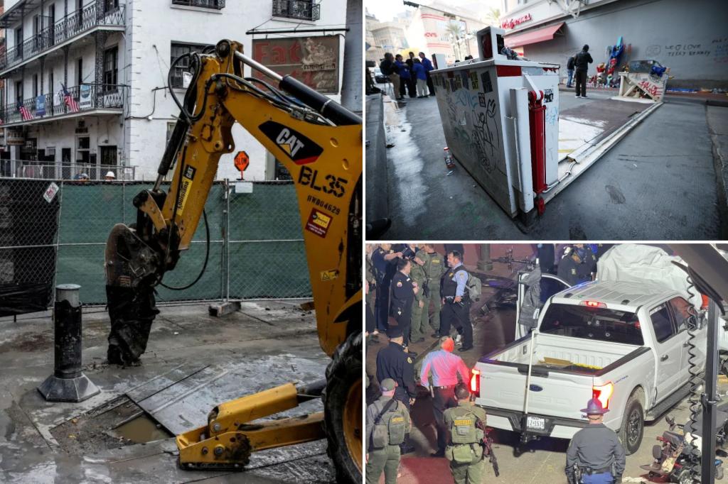 New Orleans’ planned new Bourbon Street barriers only crash-rated to 10 mph