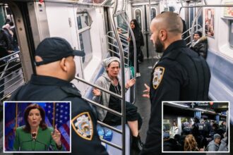 Gov. Hochul unveils proposal to put NYPD on every overnight NYC subway