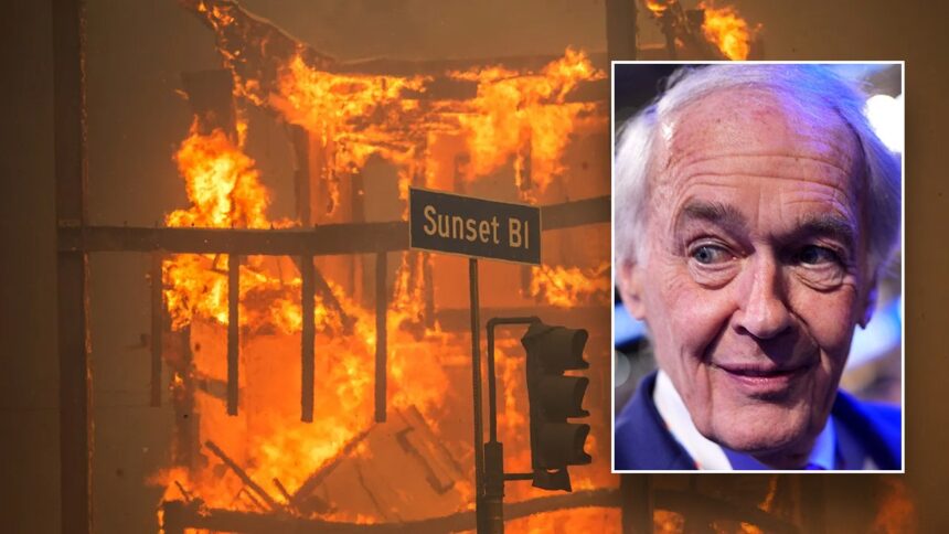 Dem senator warns ‘LA fires are preview of coming atrocities,’ claims Trump bought off by ‘Big Oil’